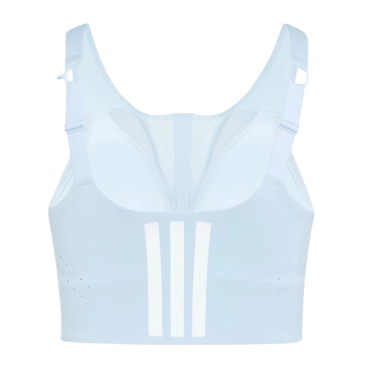 Женское спортивное белье с круглым вырезом Climacool Crystal Blue/White, Adidas — фото 3