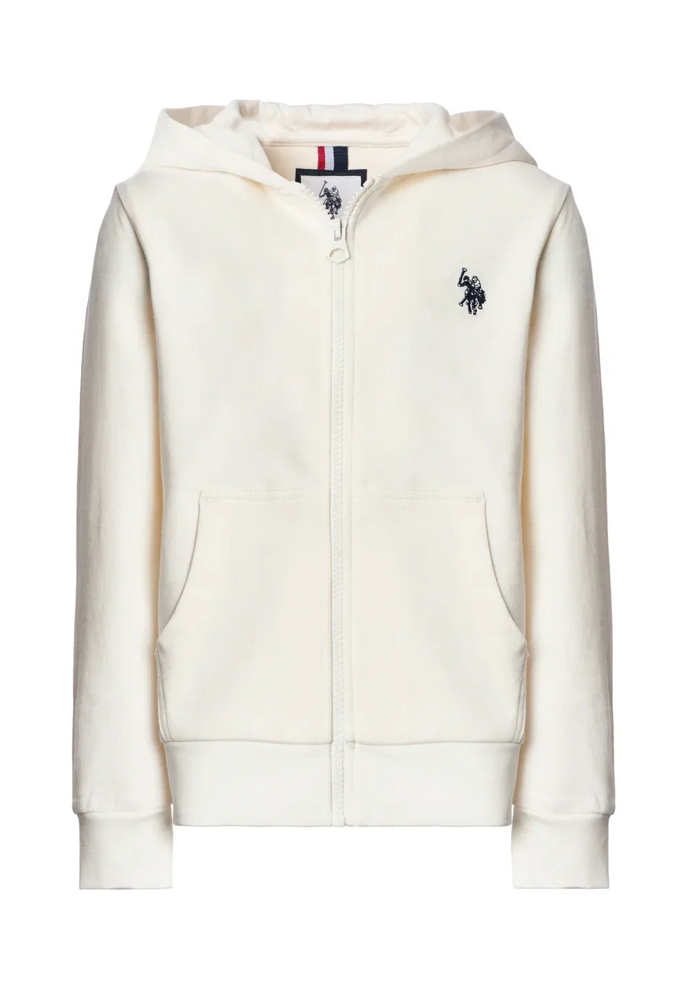 Толстовка на молнии U.S. Polo Assn., Bianco — фото 3