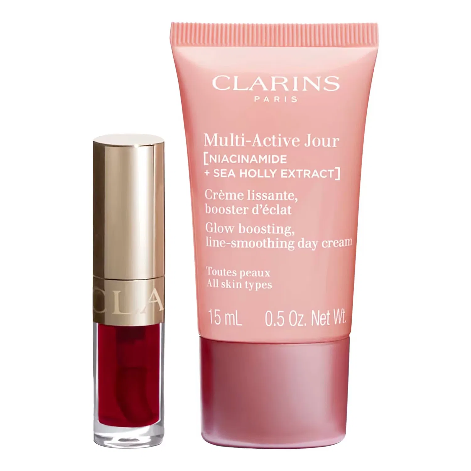 Набор для ухода за кожей с маслом для губ CLARINS, 17 мл — фото 3