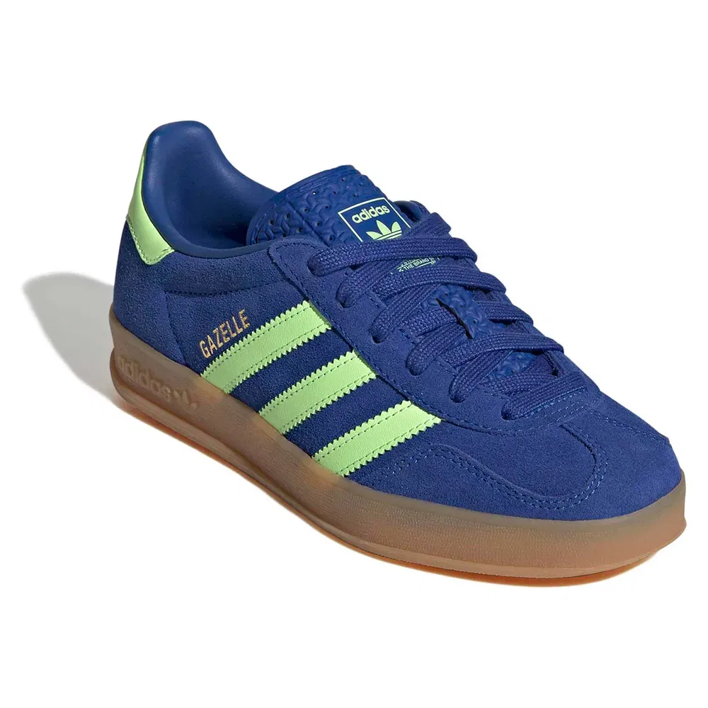 Кроссовки Gazelle Indoor Adidas Originals, синий — фото 2
