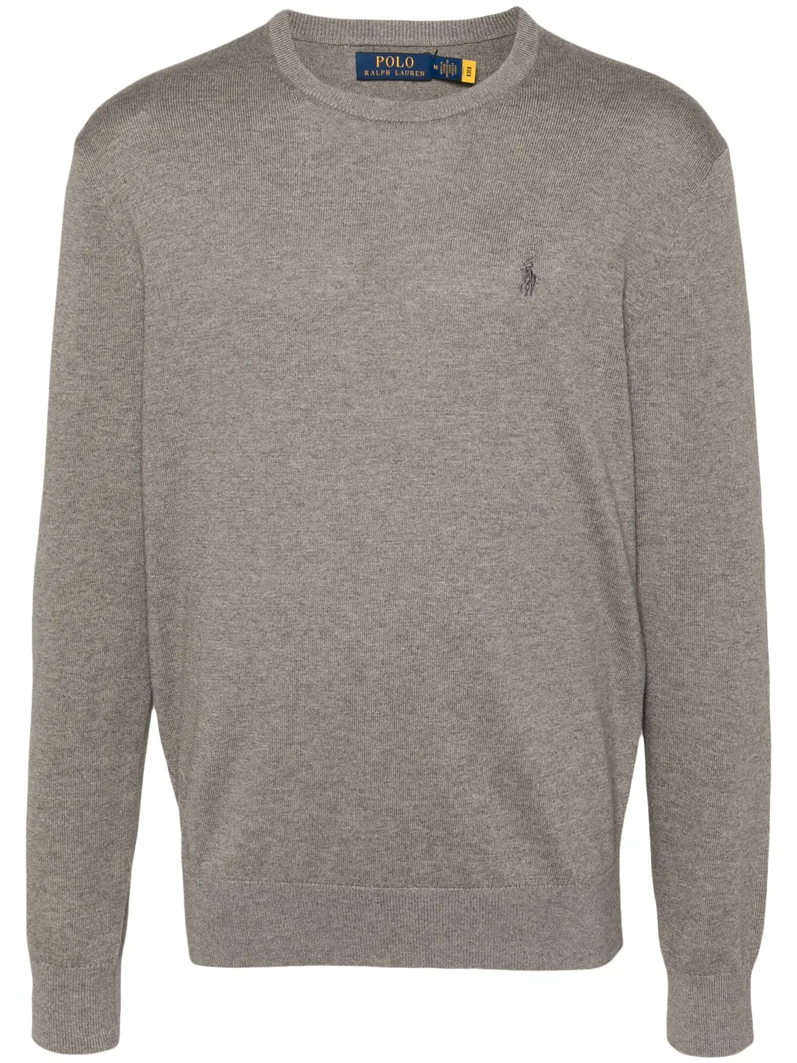 Джемпер с вышивкой Пони Polo Ralph Lauren, серый