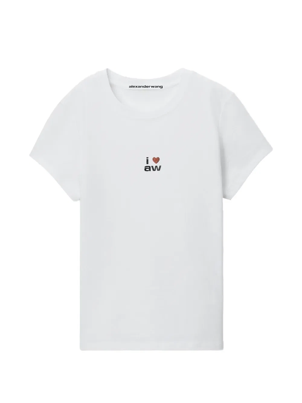 Футболка трикотажная Alexander Wang, белый