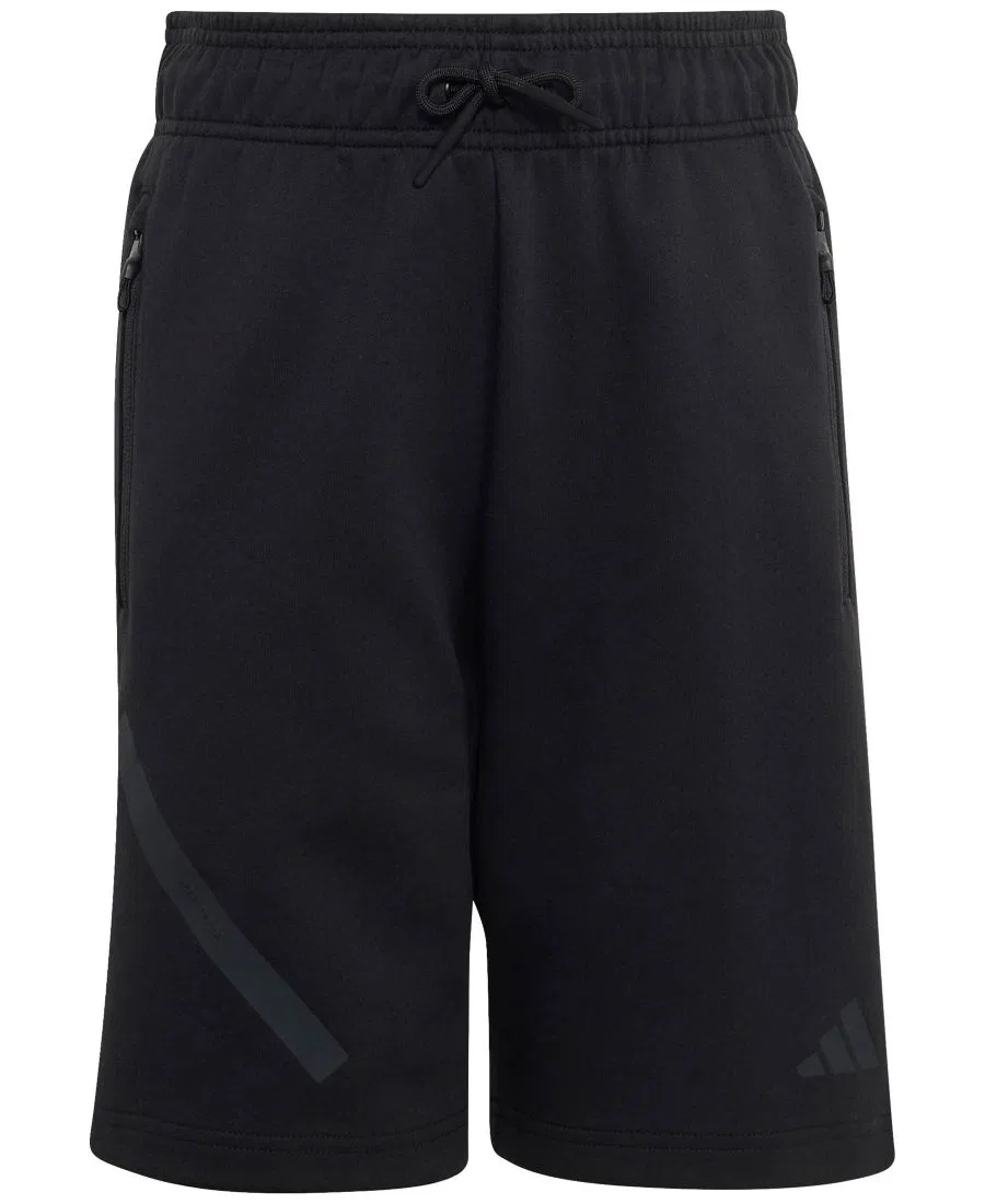 Спортивные шорты для мальчиков с регулируемым поясом Z.N.E. Athletic Shorts adidas, Black Carbon