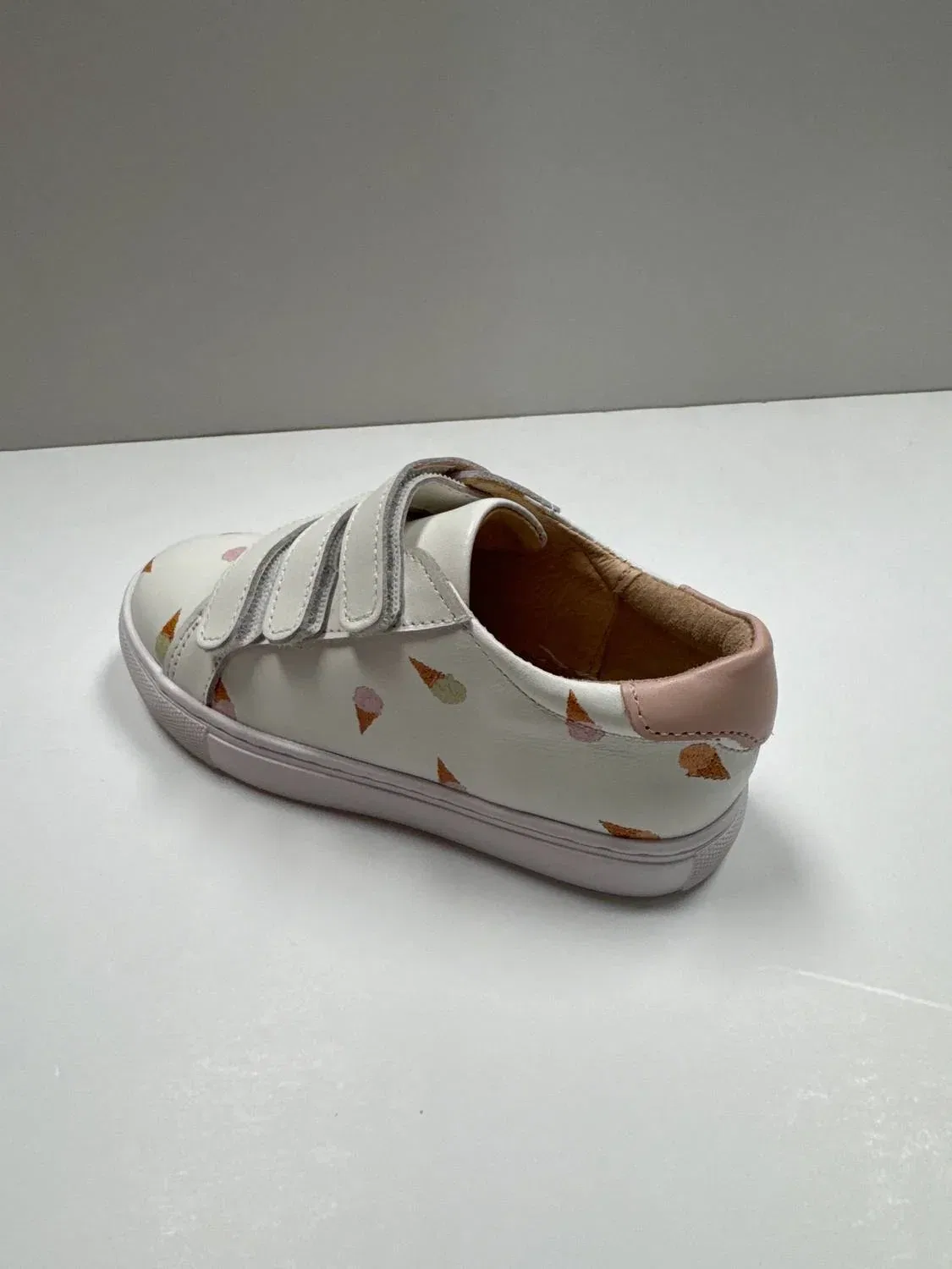 Детские кроссовки для девочек на двойной липучке Scarlet Double Vl Sneaker 1936, White Leather — фото 3