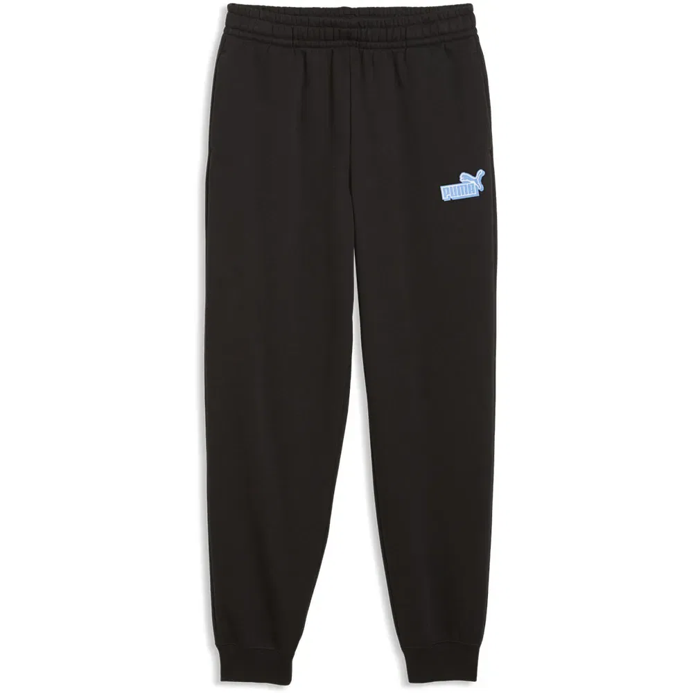 Брюки Relaxed Fit Essential Logo Lab Puma, черный — фото 3