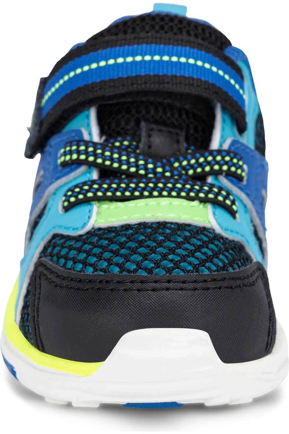 Кроссовки детские для первых шагов SRtech Velocity Stride Rite, черный/синий — фото 3