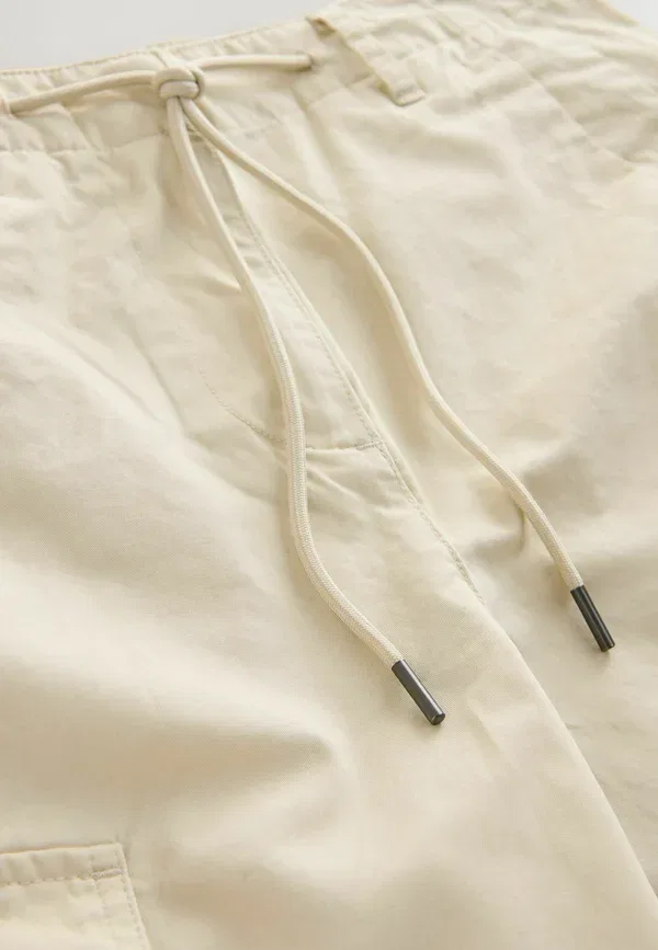 Брюки хлопковые Cargo trousers Next, beige, бежевый — фото 2