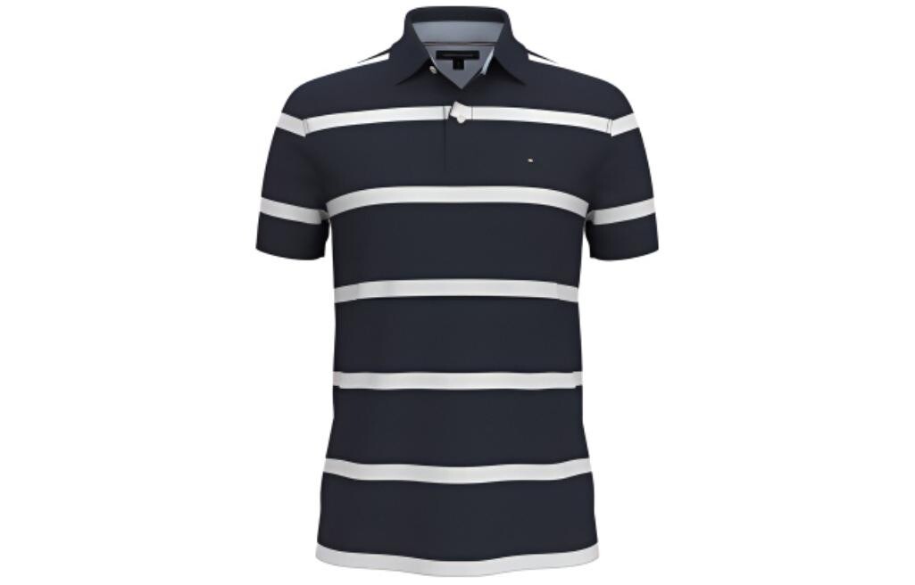 

Мужская рубашка-поло Tommy Hilfiger, цвет Black