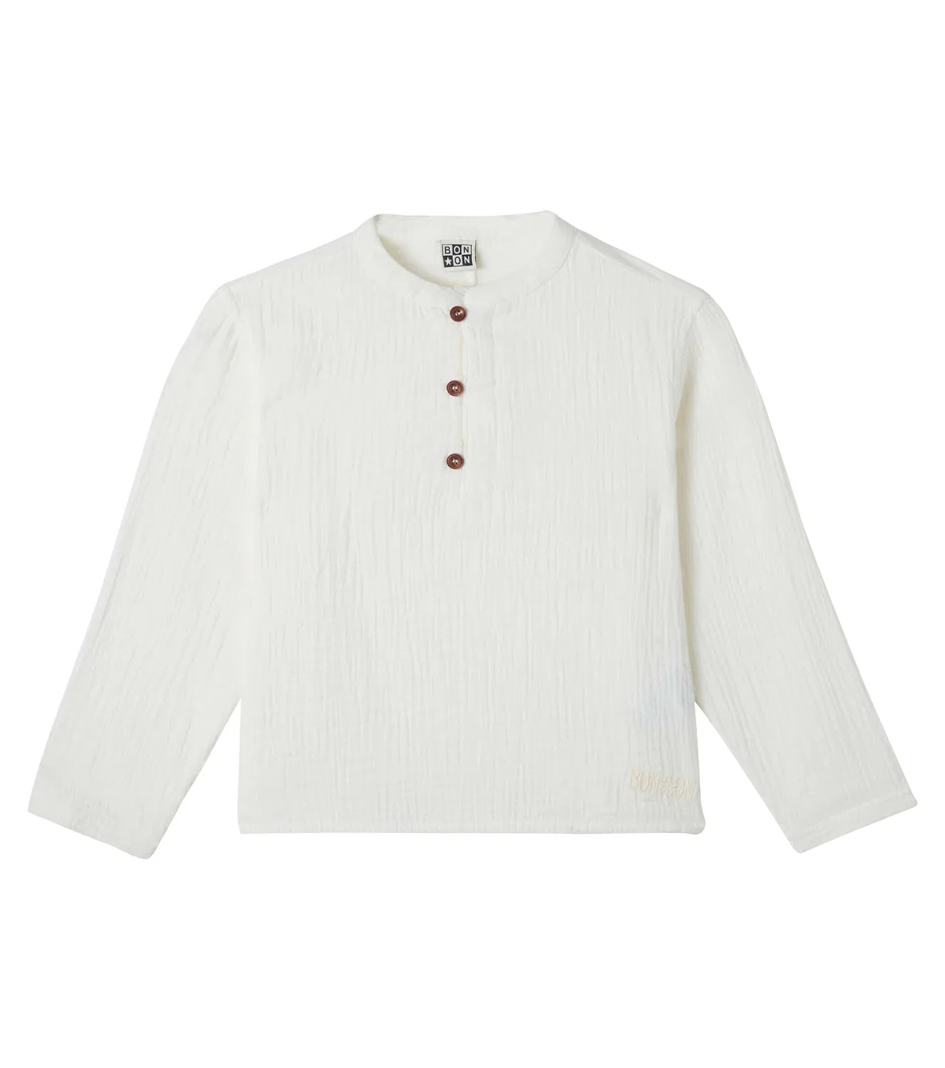 Блузка из хлопковой марли Noah, Bonton, белый