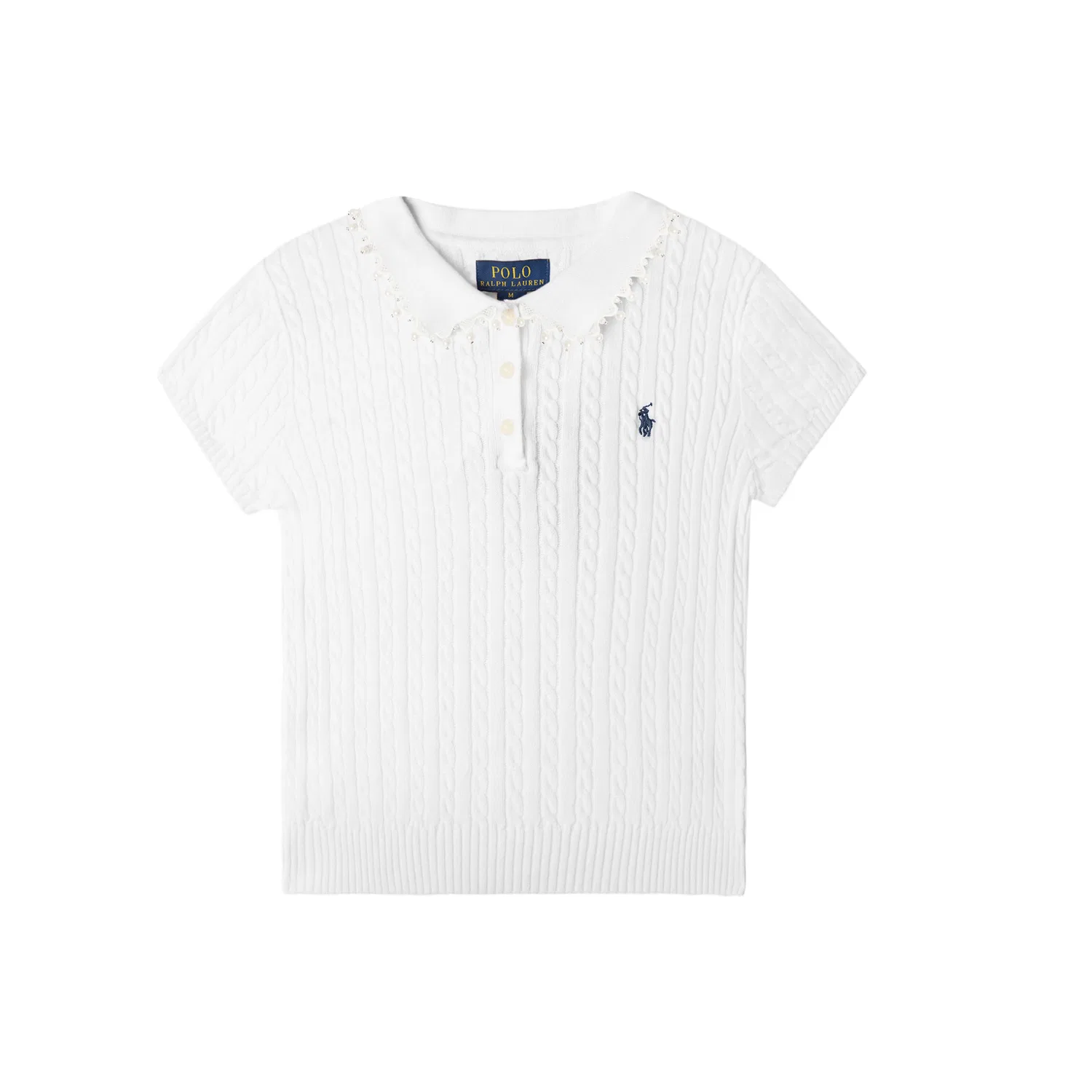 Детский свитер с поло и воротником, Cloud Crush, Polo Ralph Lauren