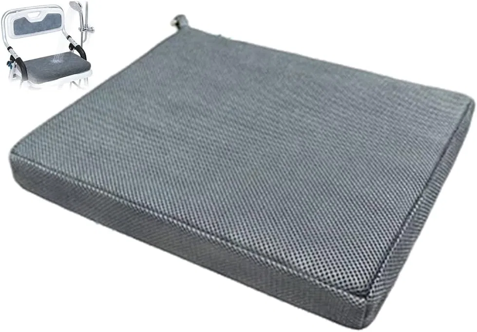 Душевая подушка HUTRADE, 40x32x5 см, Серый