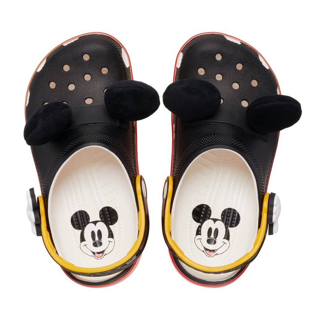 

Сабо детские Crocs Mickey Mouse Classic Clog, черный/красный/желтый