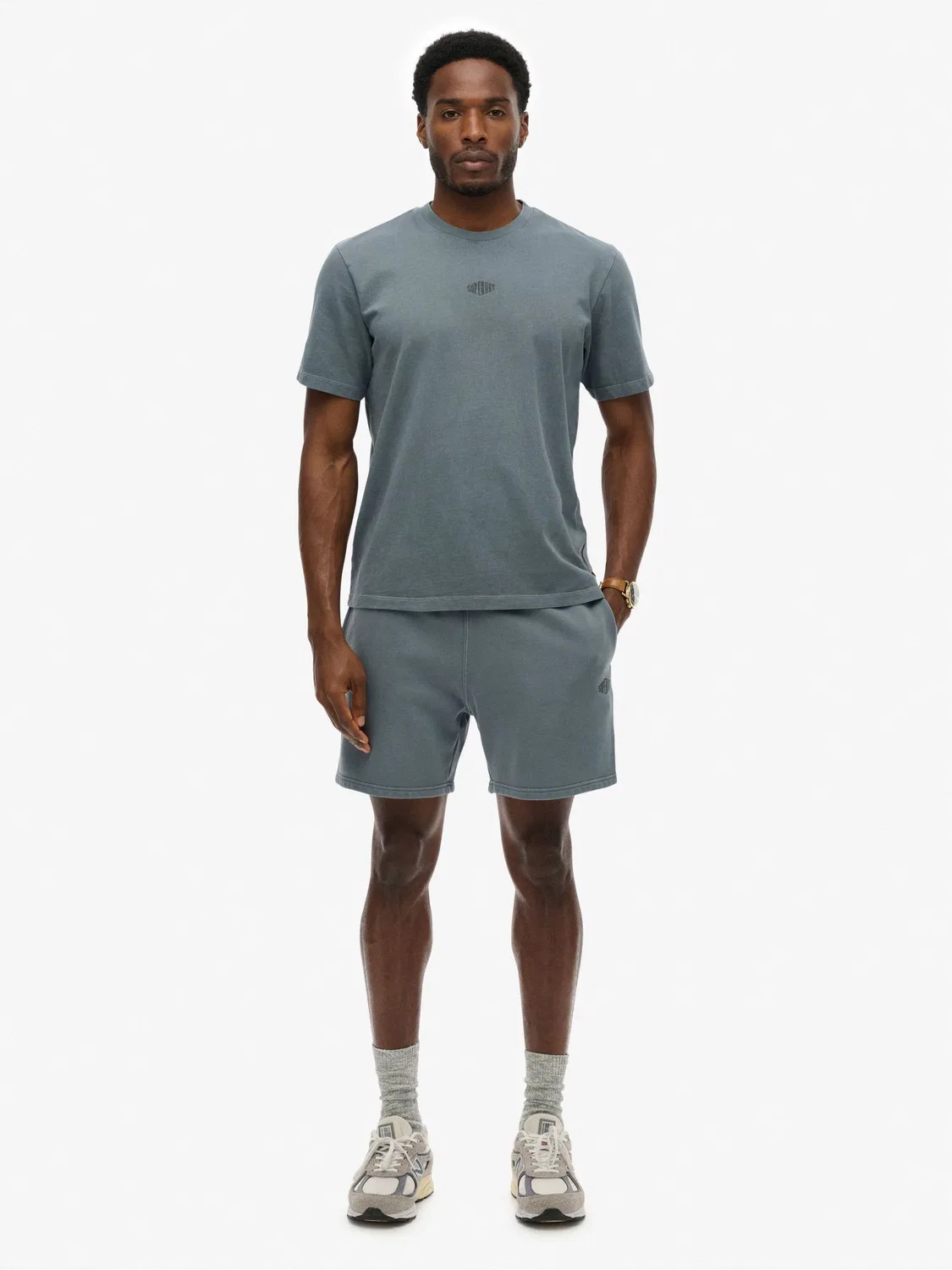 Шорты повседневные Micro Logo Superdry, синие