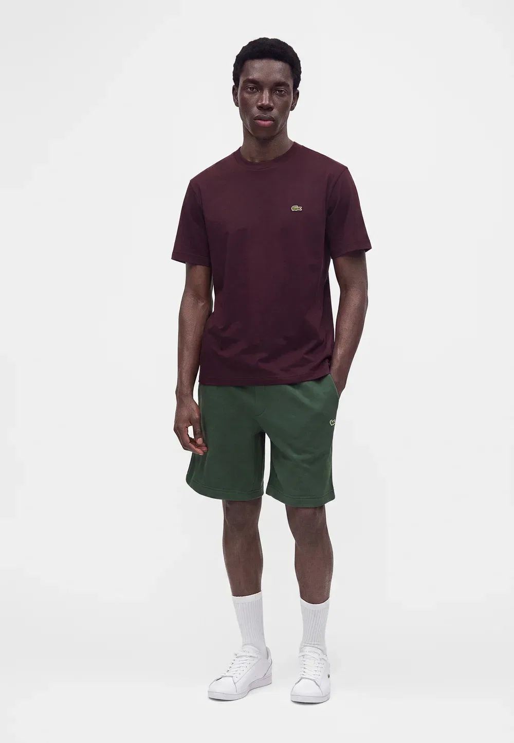 Простая футболка Lacoste, Oxalis — фото 2