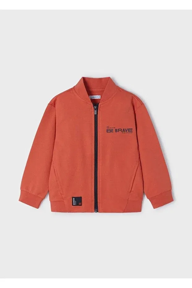 Детский спортивный костюм из хлопка 3867 Mayoral, Orange — фото 3