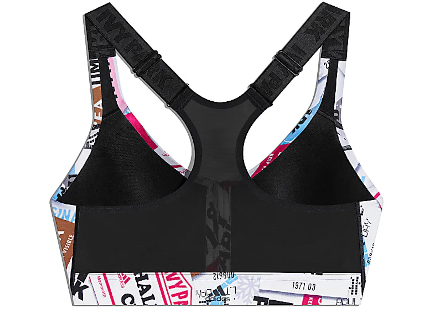 Женский бюстгальтер среднего уровня поддержки Bra Adidas, Multicolor — фото 2