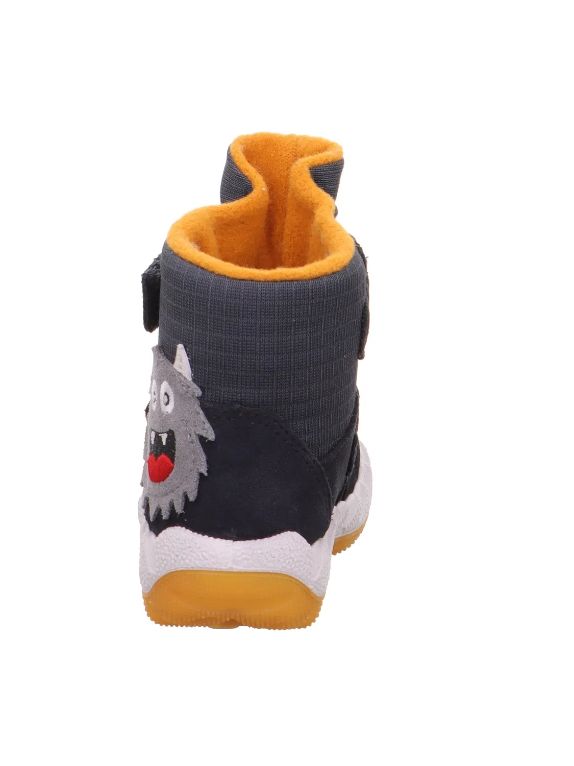 Детские снежные ботинки для мальчиков с принтом Icebird Superfit, Grey Yellow 2000 — фото 3