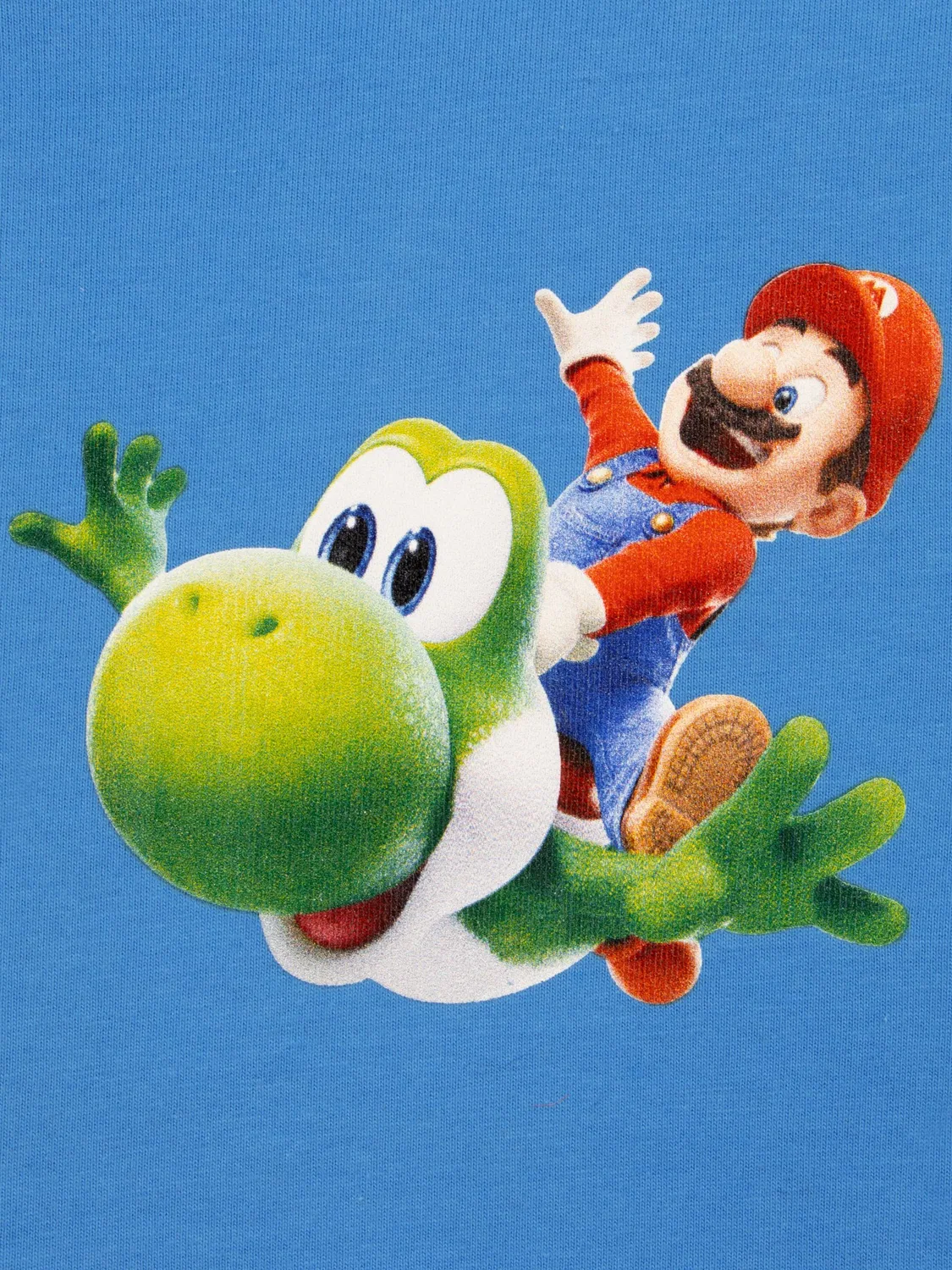 Свитшот Super Mario Galaxy Mario and Yoshi Character, синий — фото 2