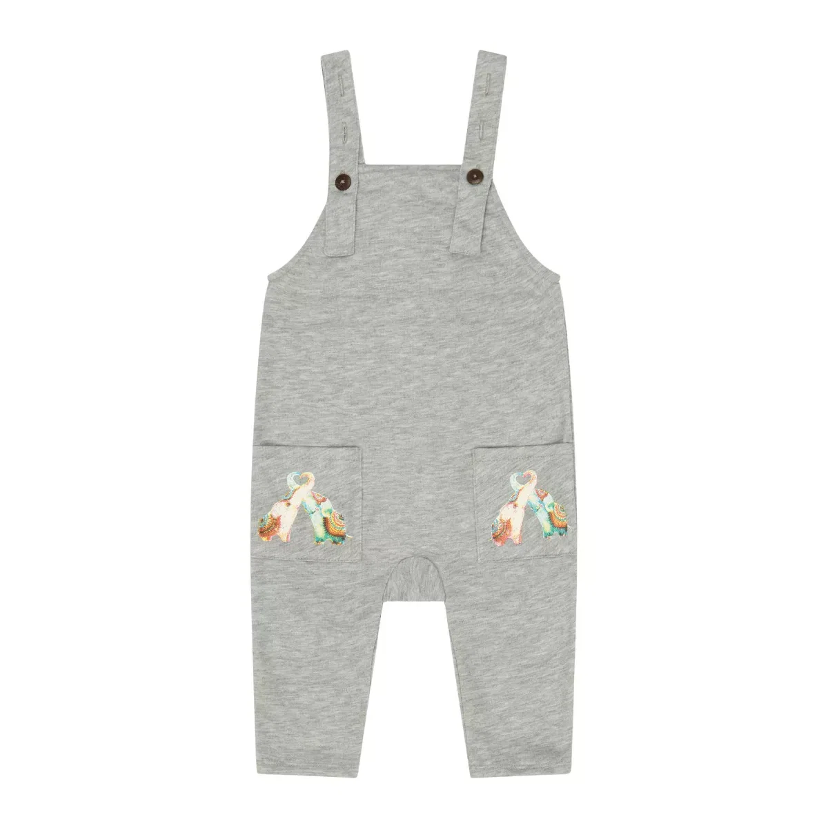 Детский комбинезон для мальчиков с принтом Elefante Mixed Up Clothing, Blue — фото 3