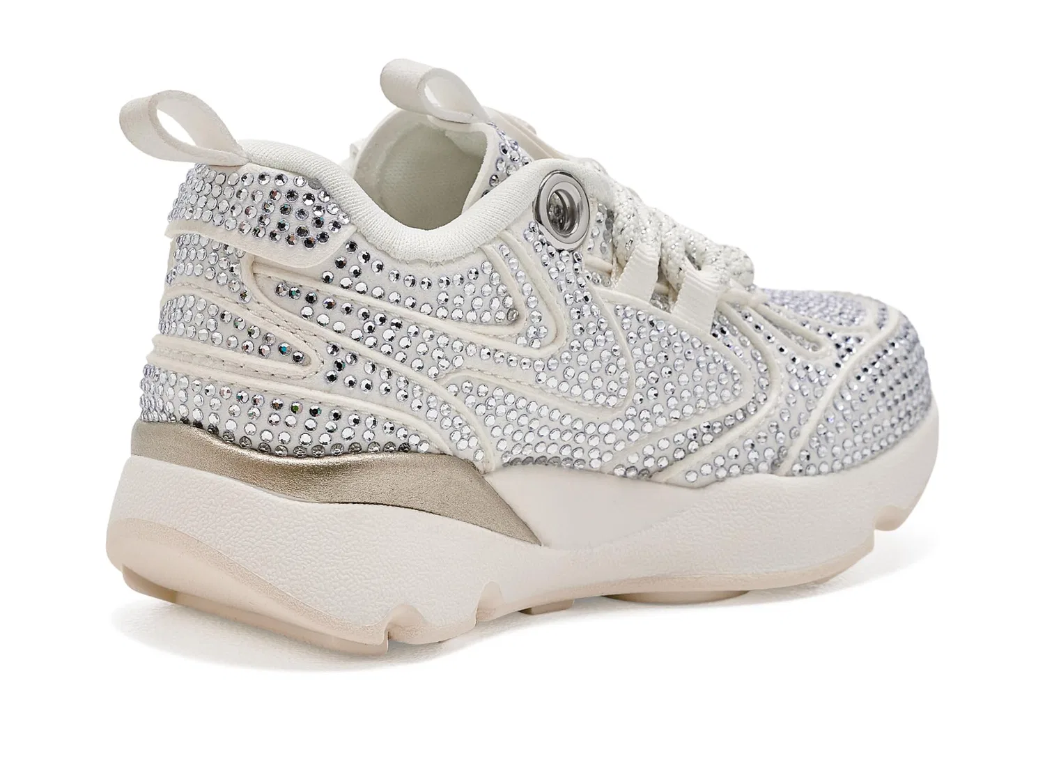 Кроссовки Mini Kurt Runner (для малышей) Kurt Geiger London Kids, White — фото 4