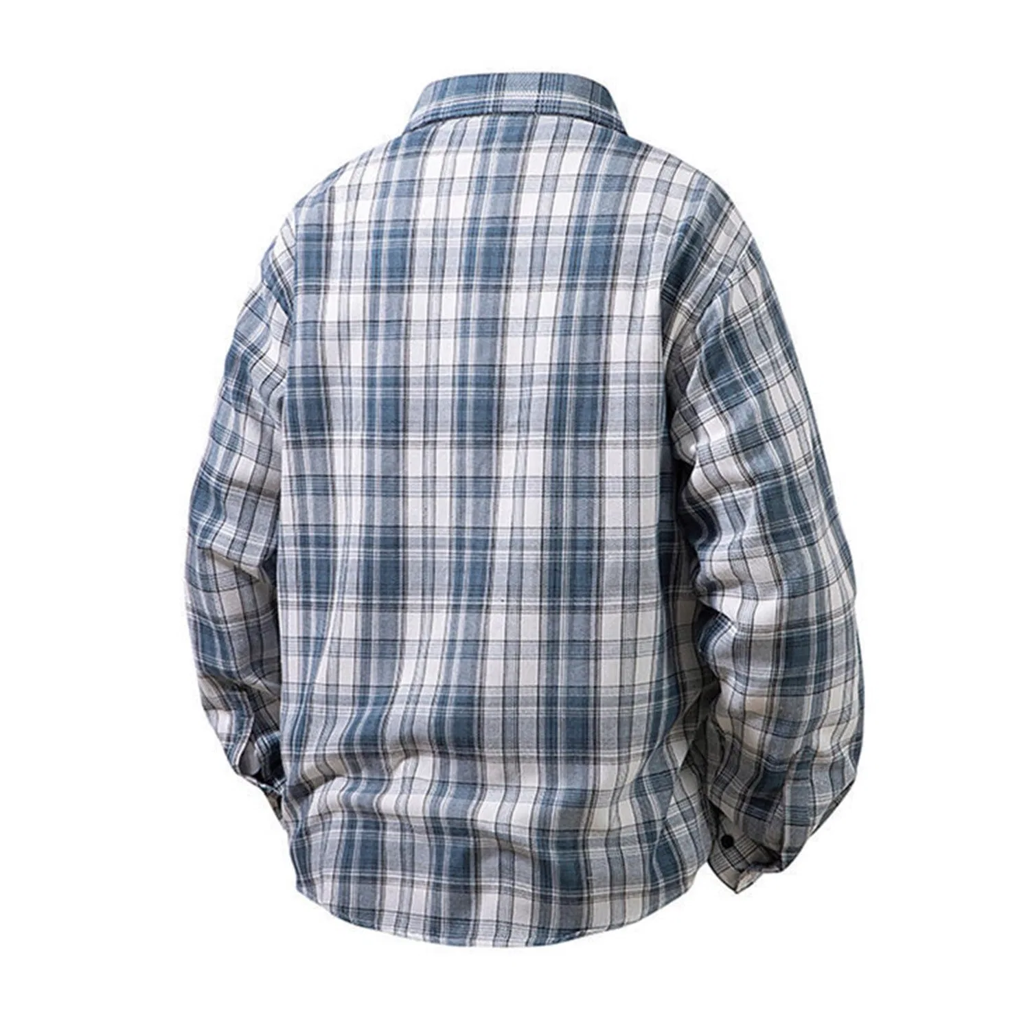 Мужская рубашка с коротким рукавом, slim fit, для отдыха, легкая, повседневная, для пляжа, отпуска, веселая, удобная, Blu — фото 2