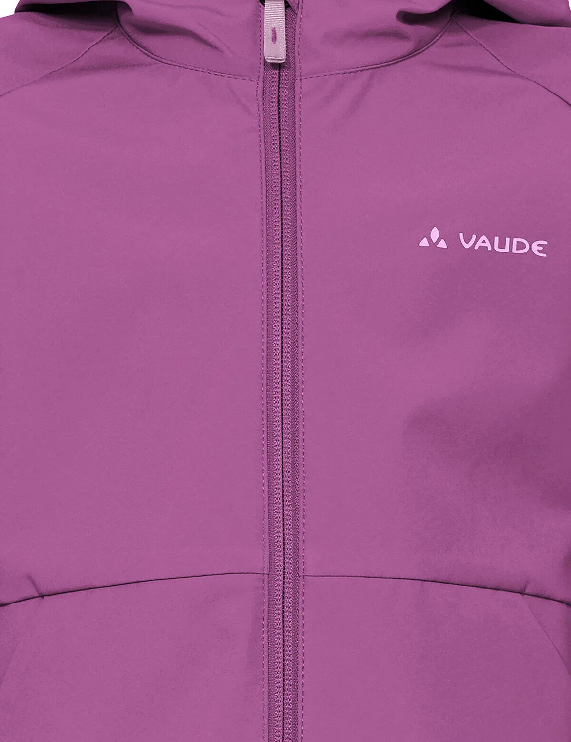 Детская софтшелл-куртка Kinich Jacket Vaude, Magentapink — фото 3