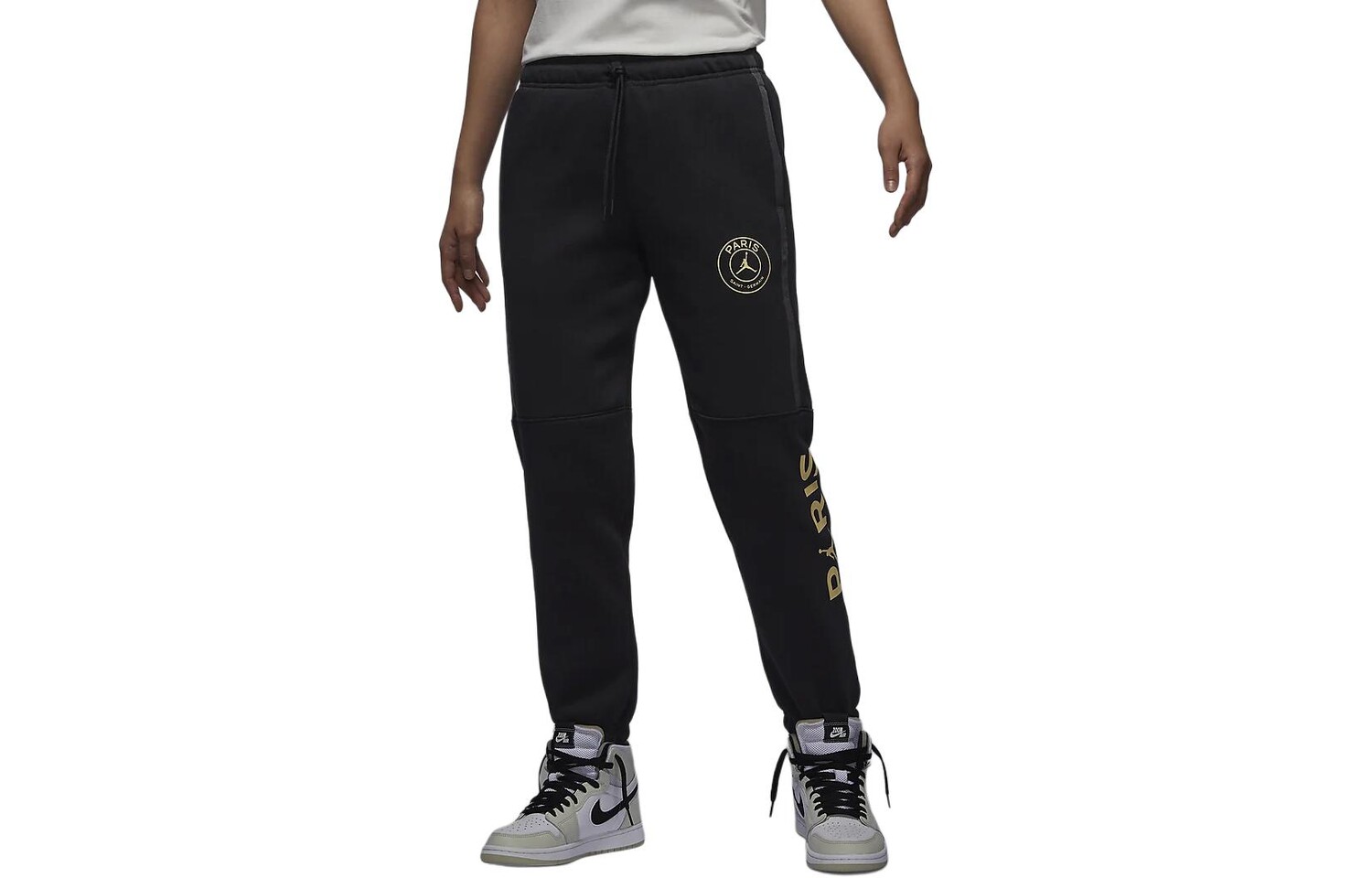 

Женские трикотажные спортивные штаны Jordan, цвет Black