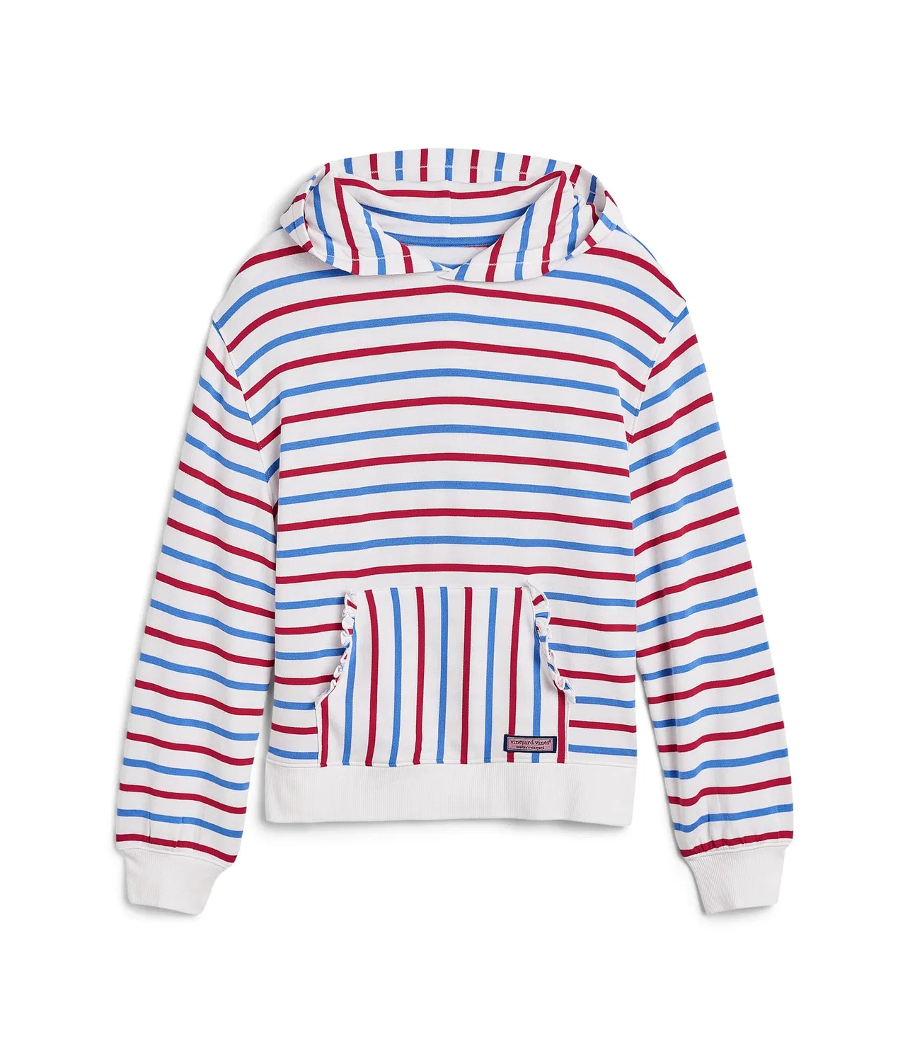 Толстовка Dreamcloth (для малышей/детей постарше) Vineyard Vines Kids, Red/White/Blue Stripe
