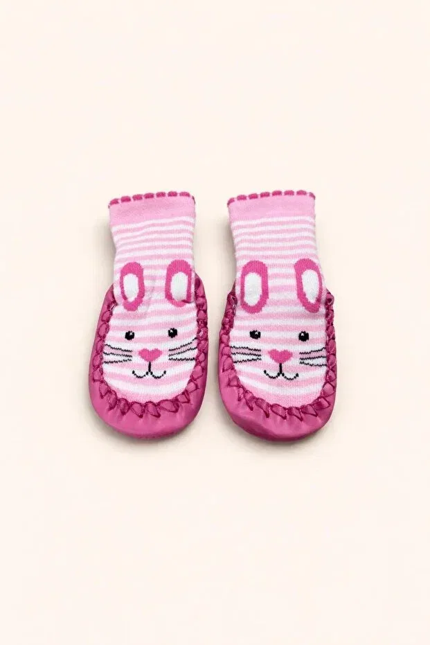 Детские носочки для новорожденных с принтом Basics Numix Baby Kids, Fuchsia — фото 2