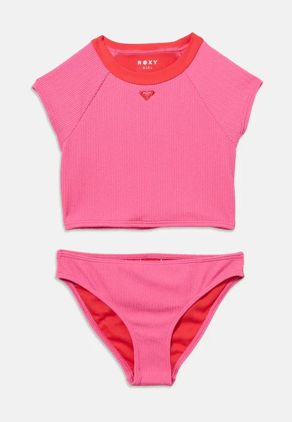 Купальник-бикини из полиэстера Aruba set Roxy, fuchsia purple, фиолетовый