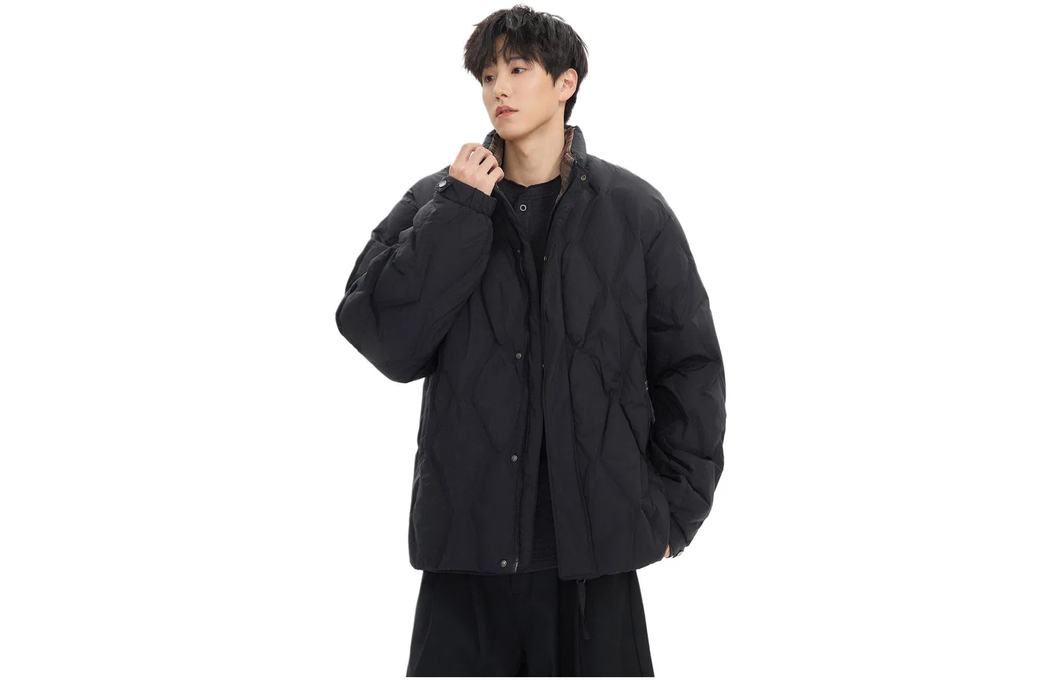 Детское утепленное пальто с воротником-стойкой, Down Jackets Unisex Stand Collar Thickened, YALU