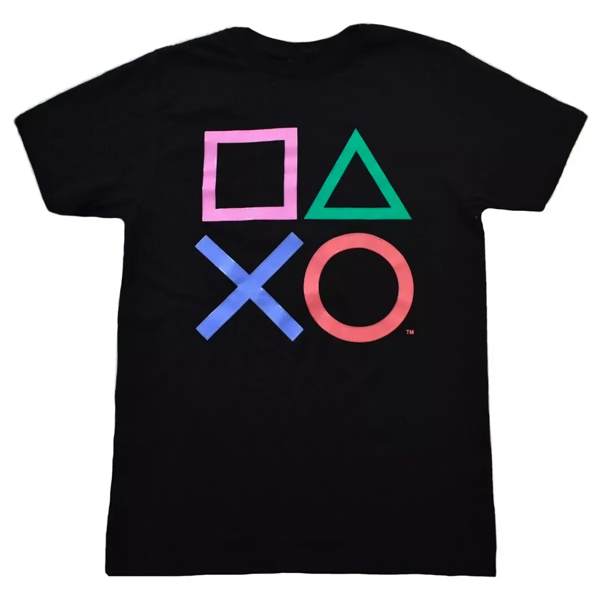 Детская футболка с принтом PlayStation Controller Graphic Tee Bioworld, Black