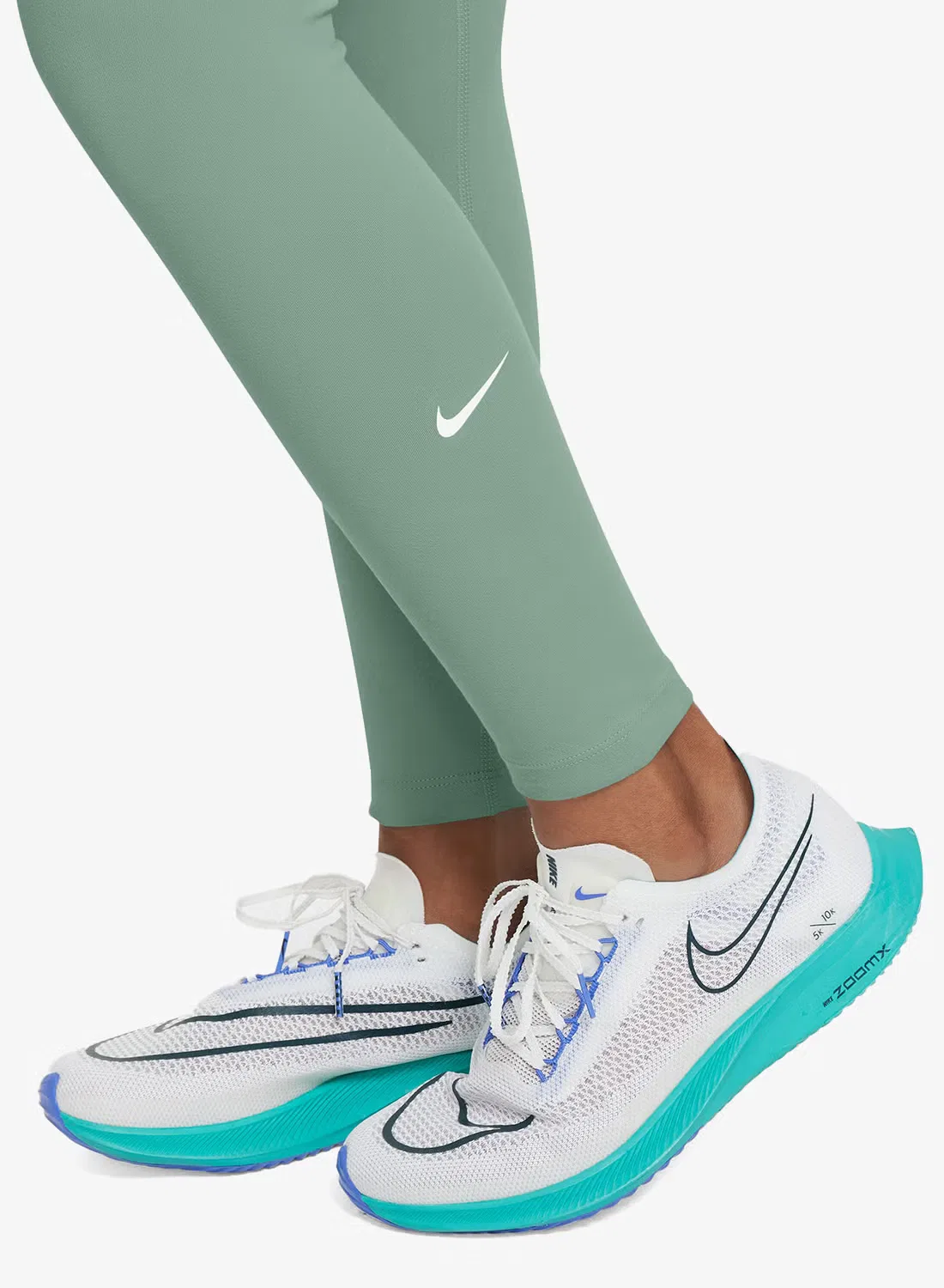 Леггинсы облегающие Youth Dri-Fit One Nike, паровой — фото 3