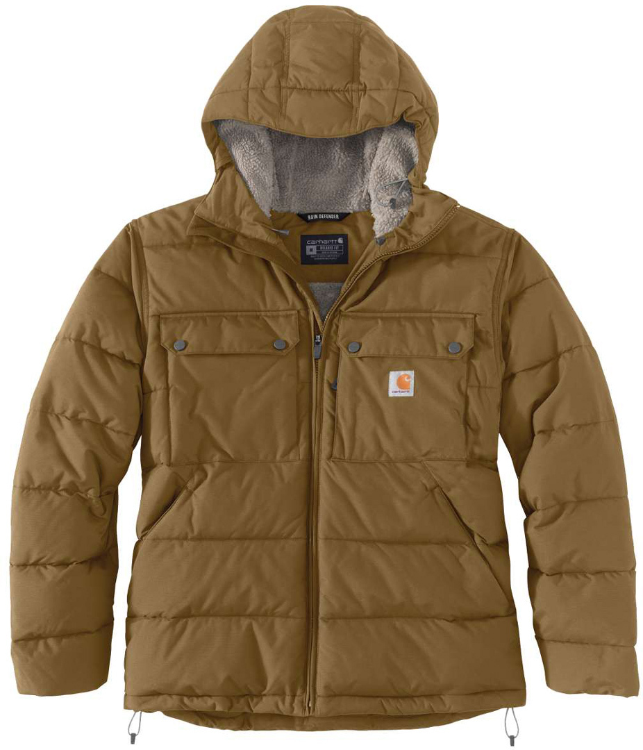 Куртка Carhartt Loose Fit Midweight Insulated, коричневый - фото