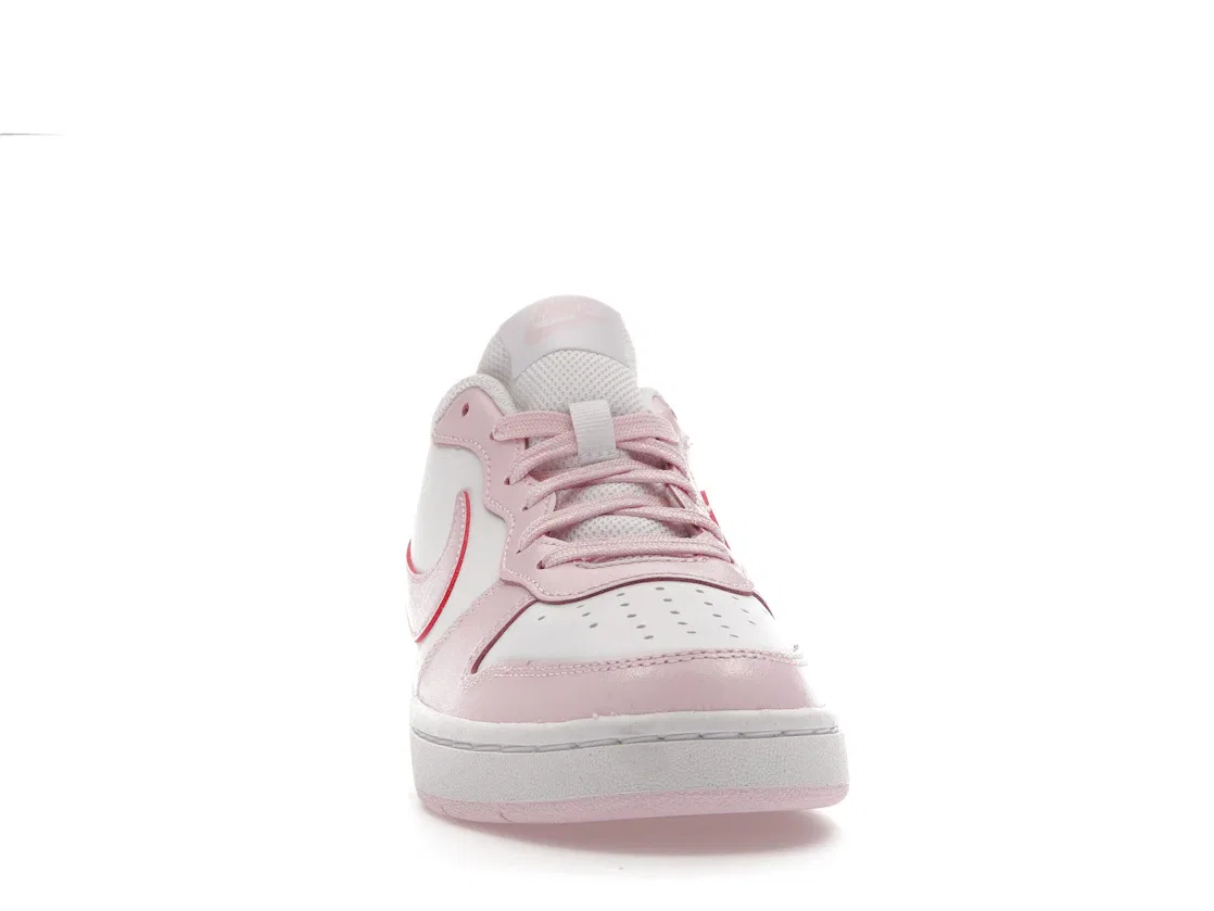 Детские кроссовки Lifestyle Nike Court Borough Low 2 SE, White/Pink Foam — фото 2