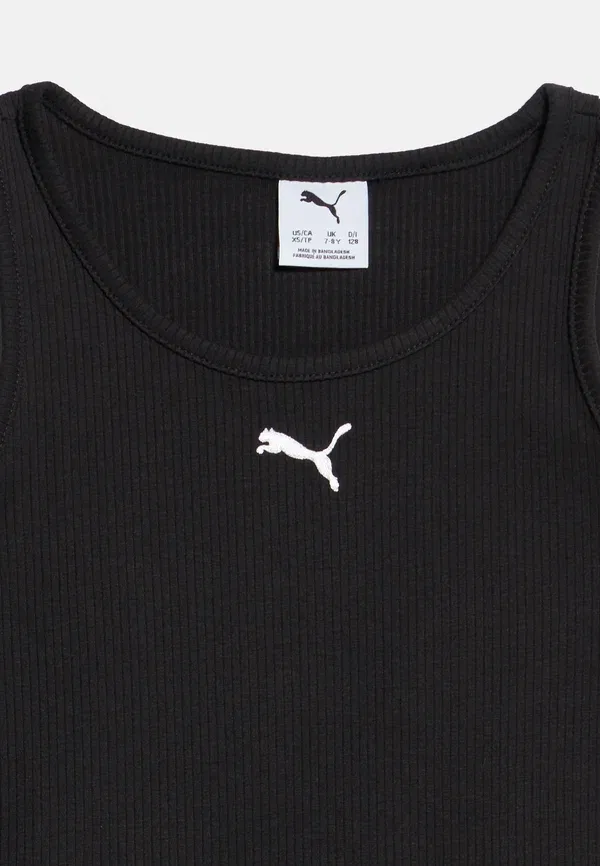 Спортивный костюм из полиэстера и хлопка Set Puma, черный — фото 4