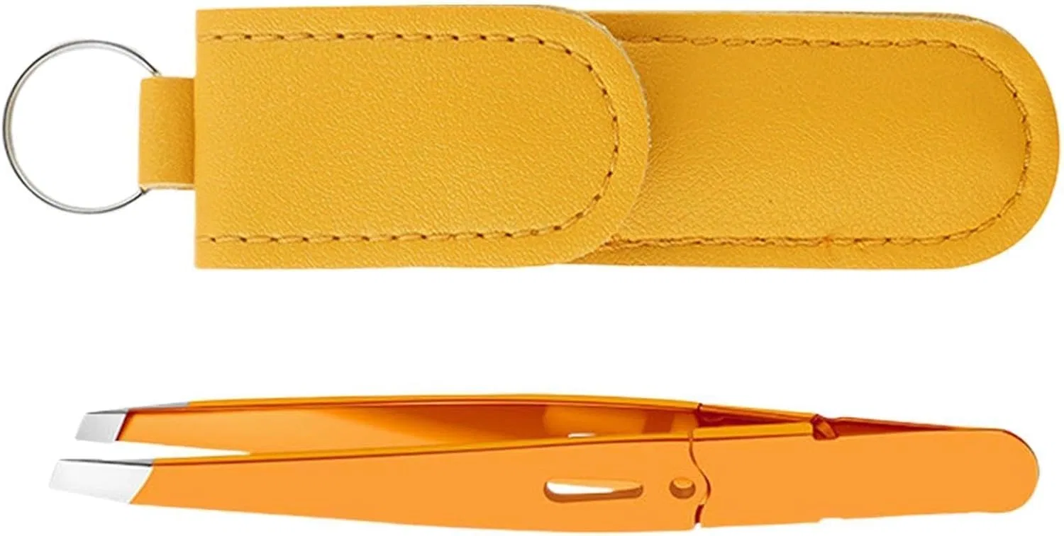 Пинцет для бровей косой, Generisch, Orange