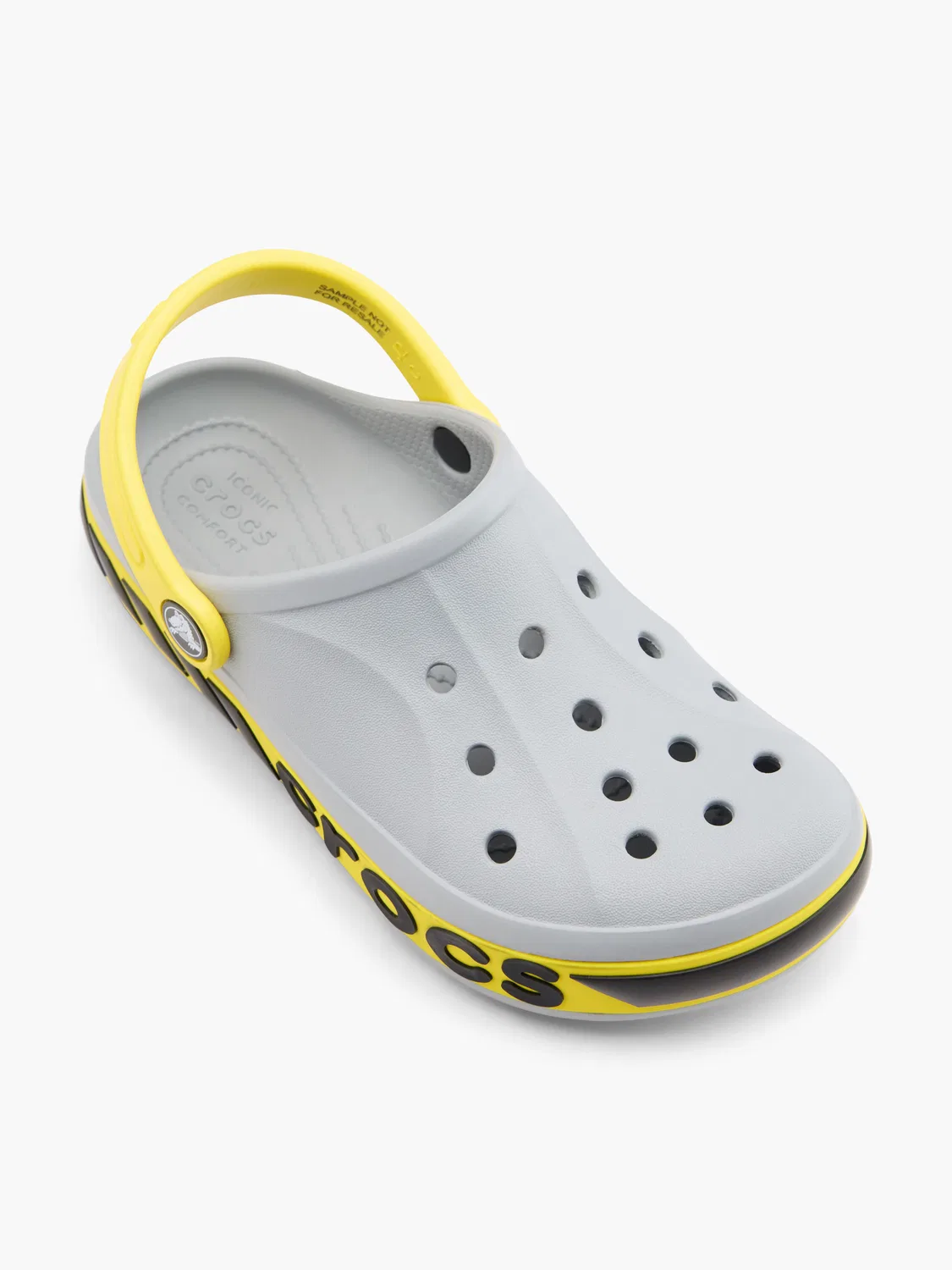 Детские кроссовки для мальчиков Bayaband Racer Band T Crocs, серый — фото 2