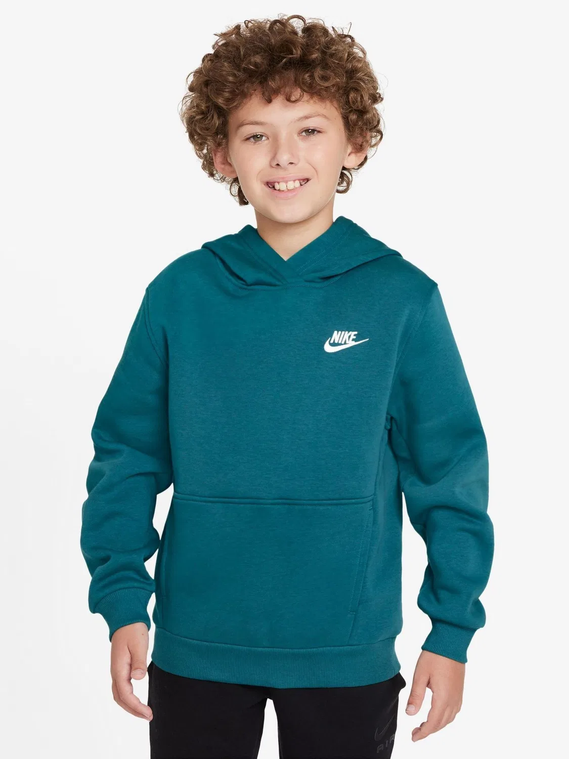 Худи Nike Club Fleece, цвет Bright Spruce Green