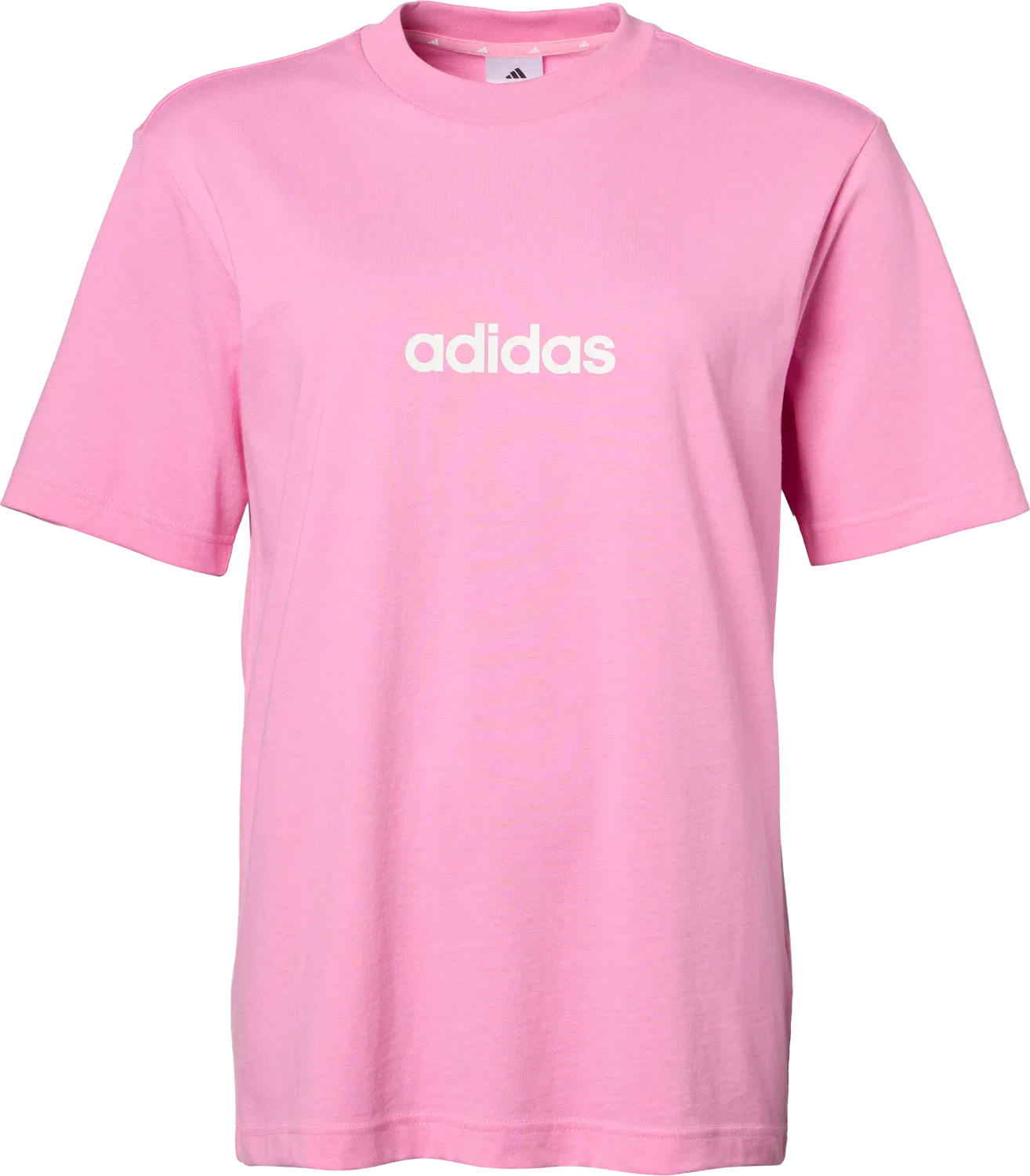 Мужская футболка с круглым вырезом Adidas, розовый