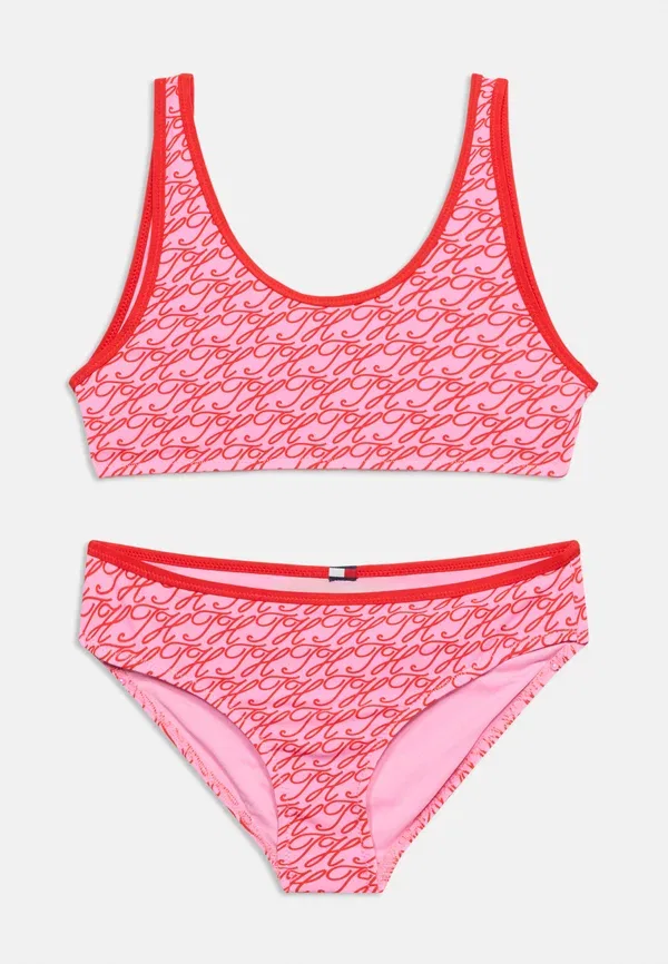 Купальник из нейлона и эластана Tommy Hilfiger, pink, розовый