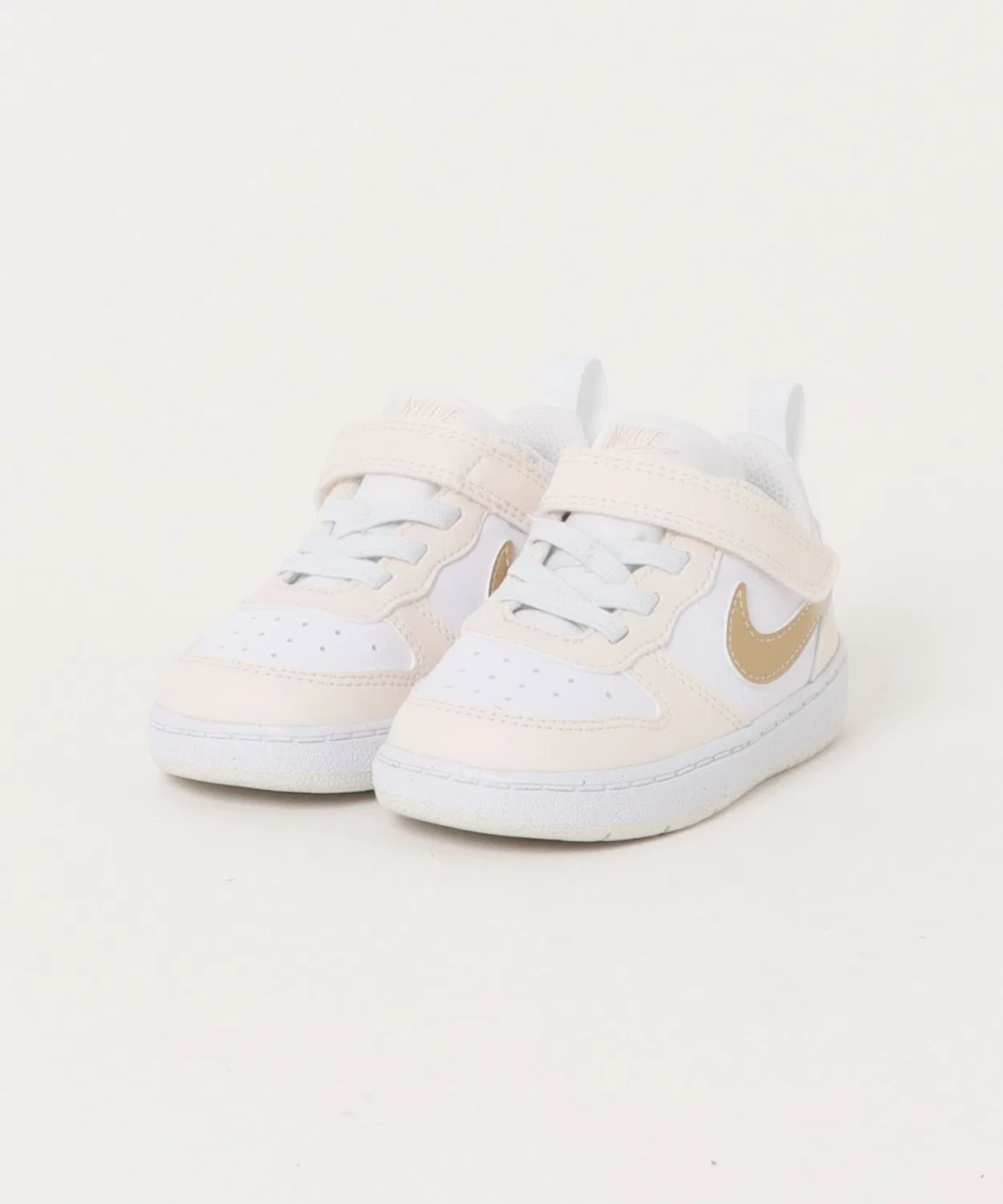 Детские кроссовки с липучкой Court Borough Low Bball NIKE, White