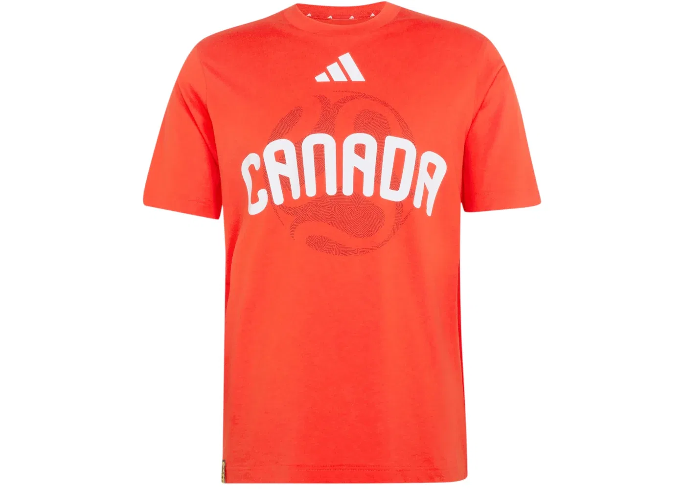 Мужская футболка с принтом Adidas FIFA World Cup 26 Canada T-Shirt, Active Red