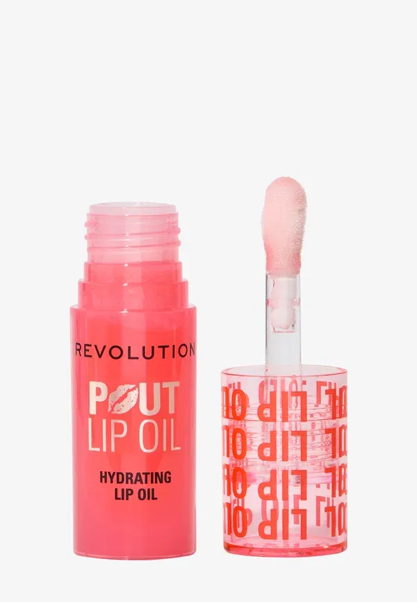 Масло для губ Pout Lip Oil Makeup Revolution Juicy Peach, 3 мл, цвет juicy peach