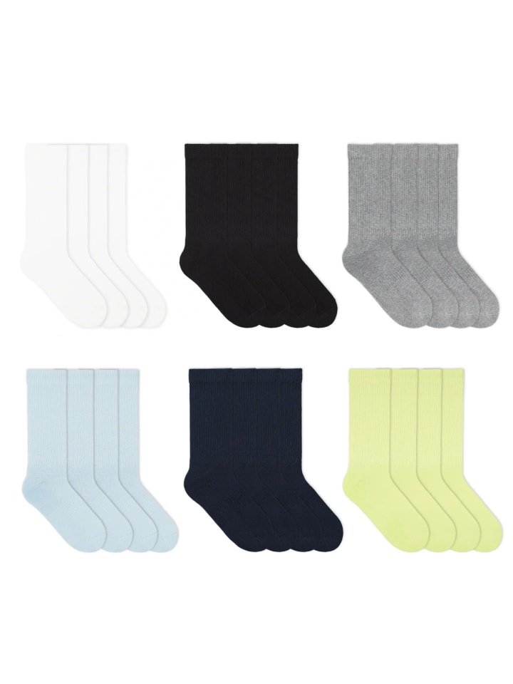 

Von Jungfeld Однотонные теннисные носки, комплект белого/черного/серого/темно-синего/матового цвета