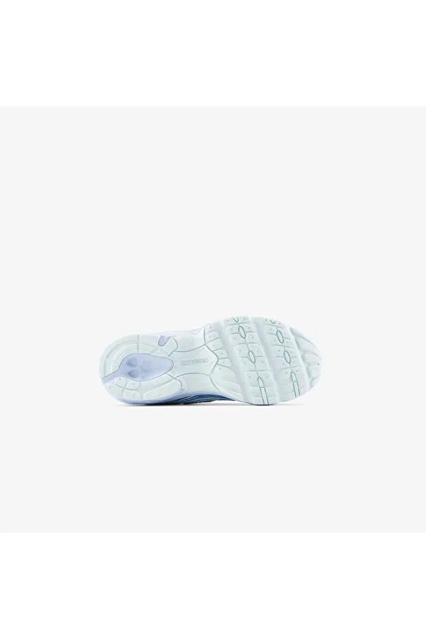 Детские спортивные кроссовки для девочек с блок-каблуком New Balance, Beige — фото 4
