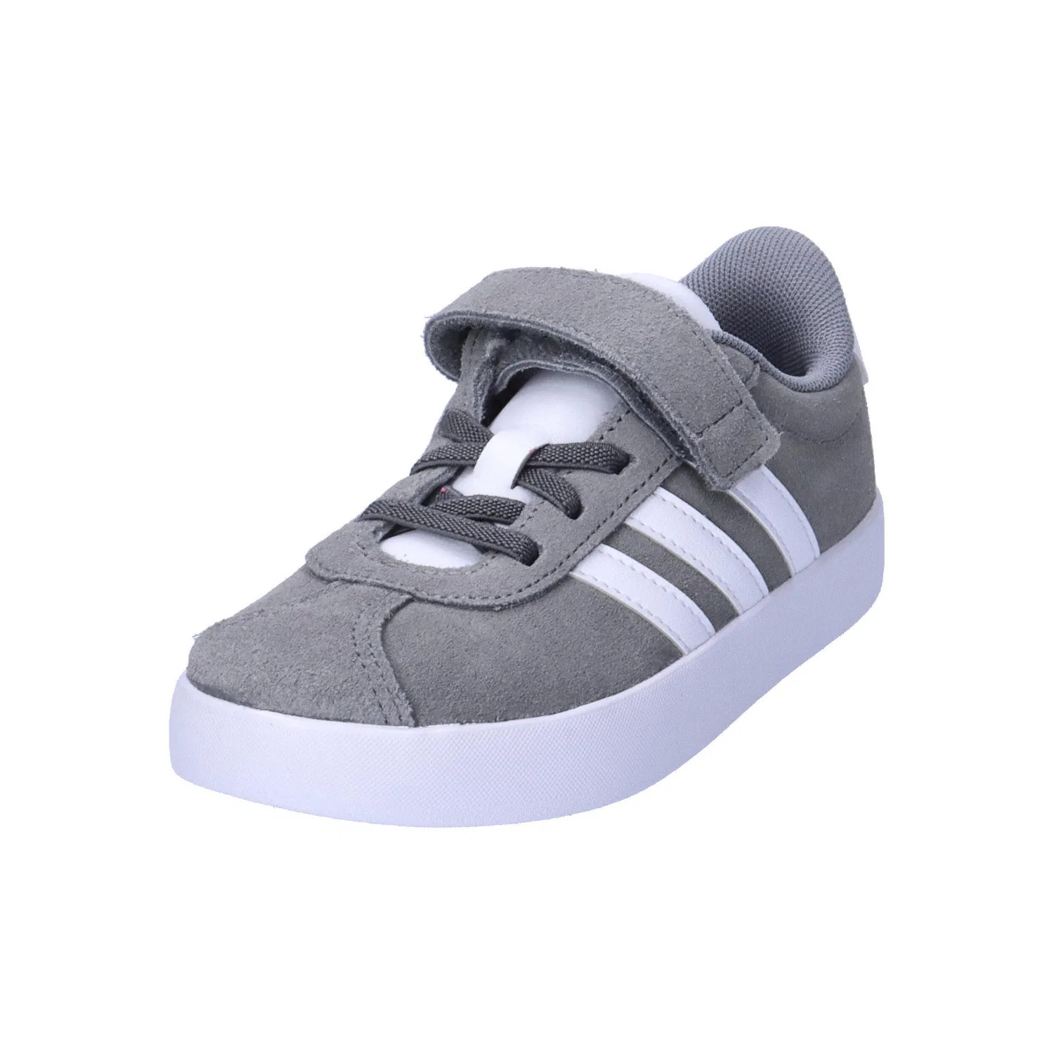 Детские кроссовки с верхом из замши VL Court 3.0 Adidas, Grau — фото 4