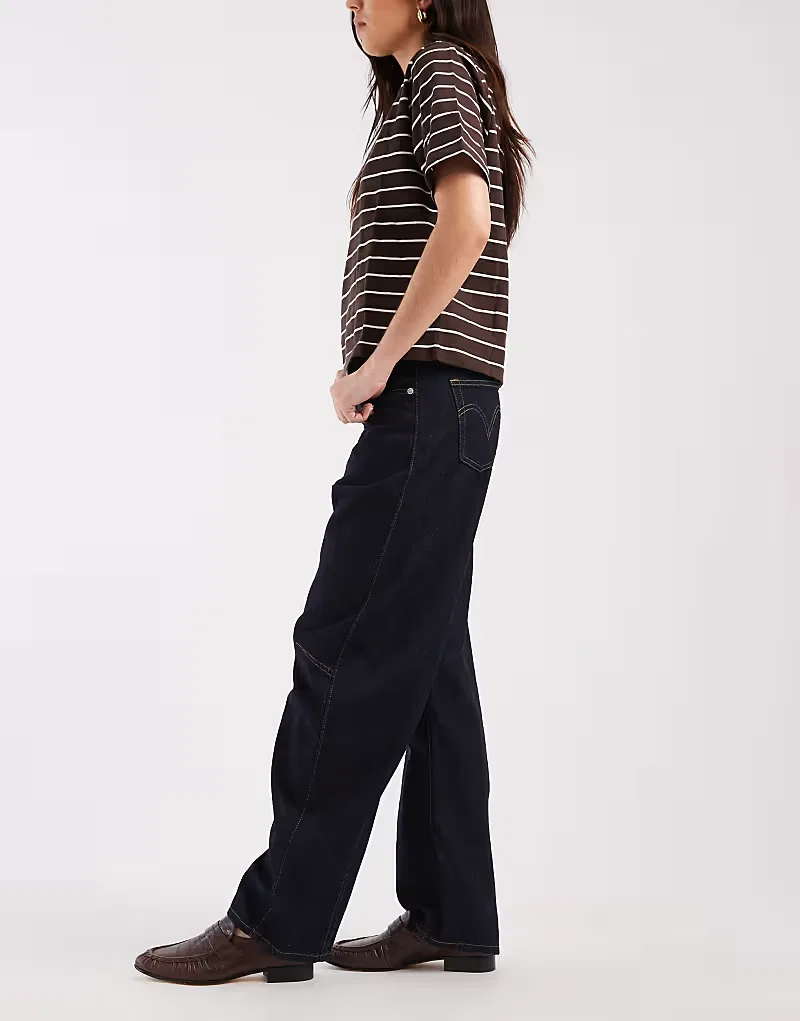 Джинсы Levi's Cinch Barrel из денима, черный — фото 3