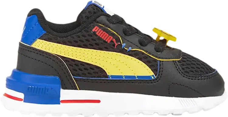 

Кроссовки Puma SmileyWorld x Graviton Infant Black Vibrant Yellow, черный