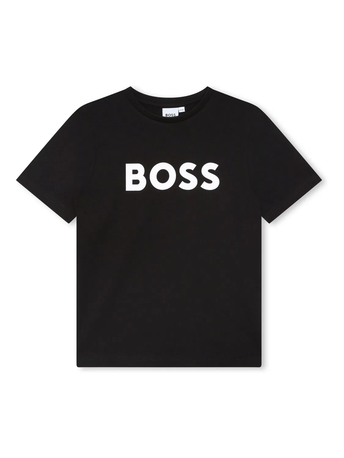 Футболка с логотипом BOSS Black, Regular Fit, черный — фото 2